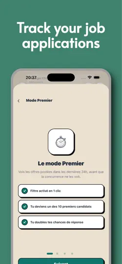 Screenshot von JobFinder: Jobs, Resume, Apply auf dem iPhone 4