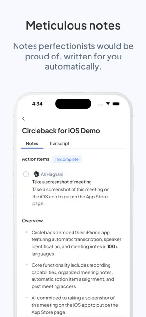 Circleback - AI Meeting Notes screenshot 2
