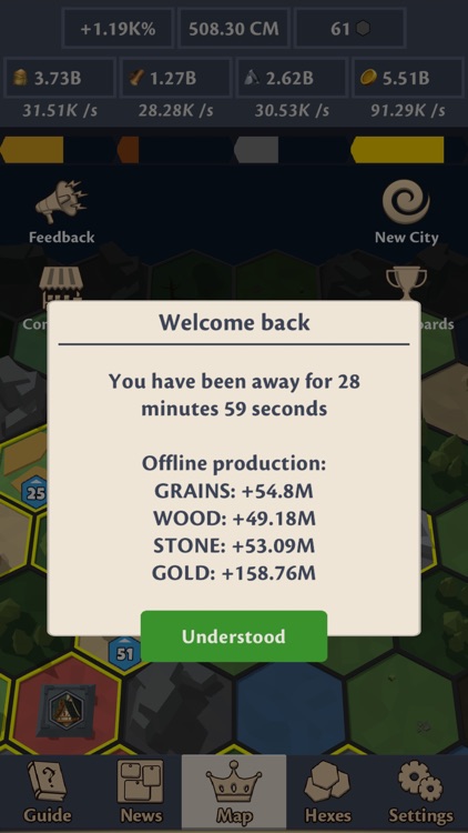 Idle Hex Realms screenshot-3