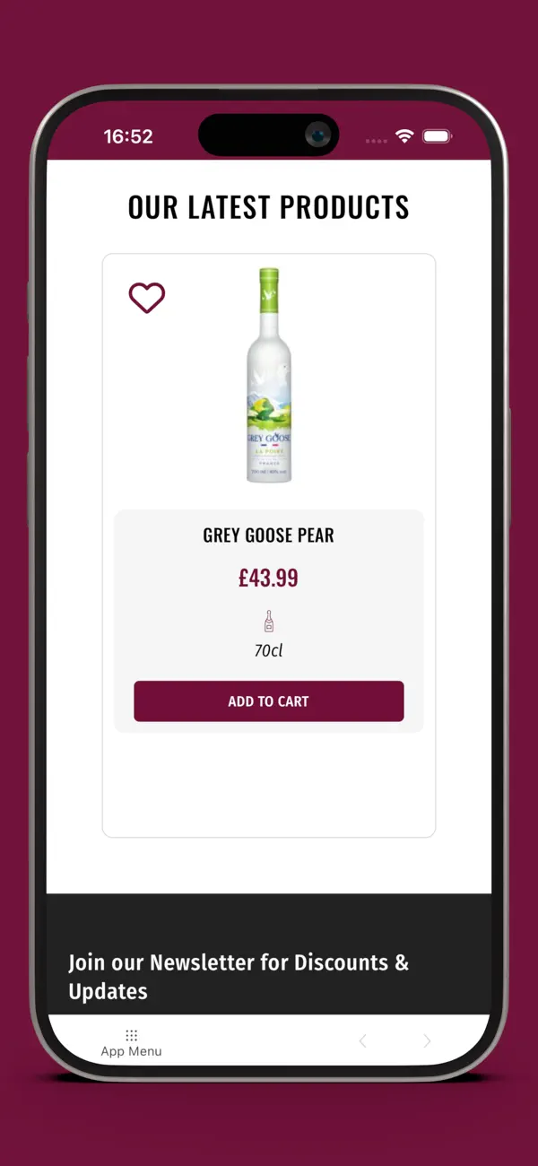 Screenshot #2 pour Gees Wine Shop
