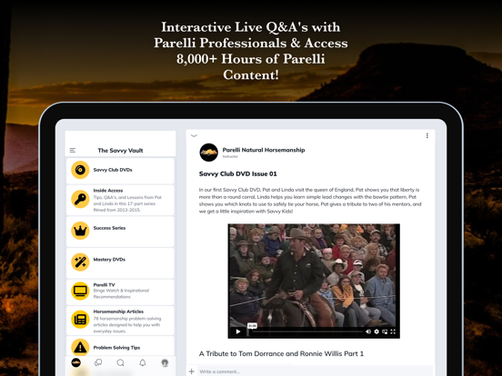 Parelli Natural Horsemanship iPad screenshot 5 - Education app