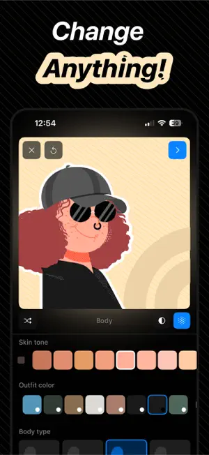 Jas - Character creator screenshot 2