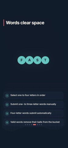 Spell Fast Letter Drop screenshot 3