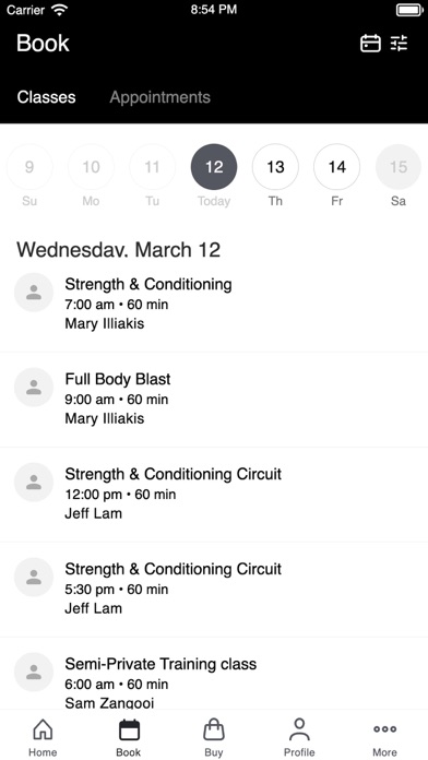 Adrenaline Performance Center iPhone screenshot 2 - Health & Fitness app