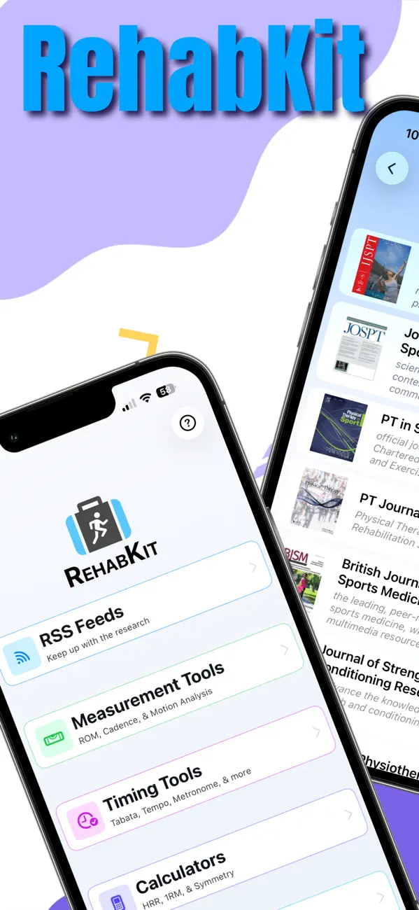Screenshot #1 pour RehabKit