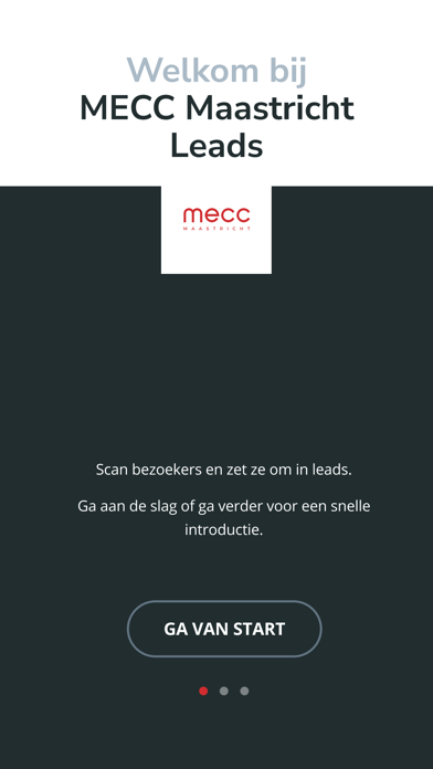 MECC Maastricht Leads Screenshot