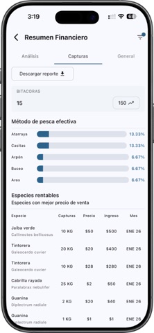 PescaData screenshot
