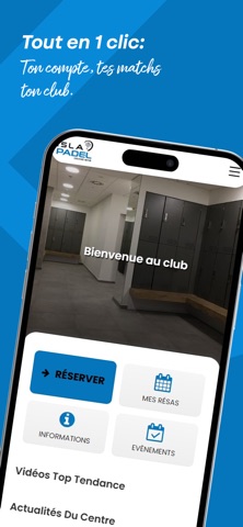 ISLA PADEL iPhone screenshot