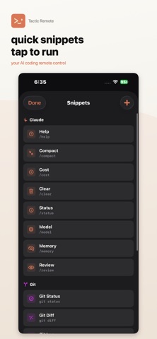 Tactic Remote: AI Coding Screenshot 6 of 6