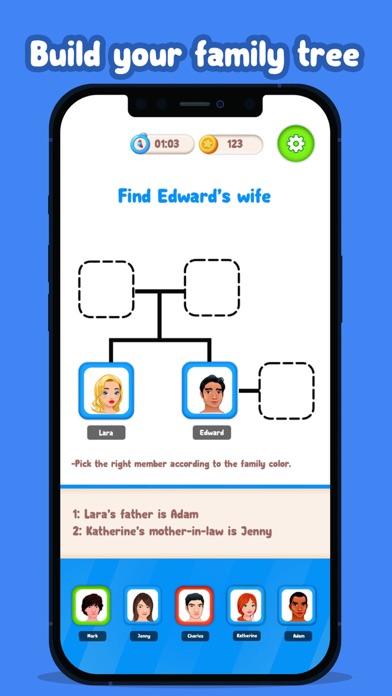 Family Tree! Match puzzle game Screenshot