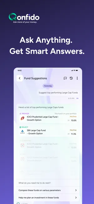 Qonfido-Ask More of your Money screenshot 3