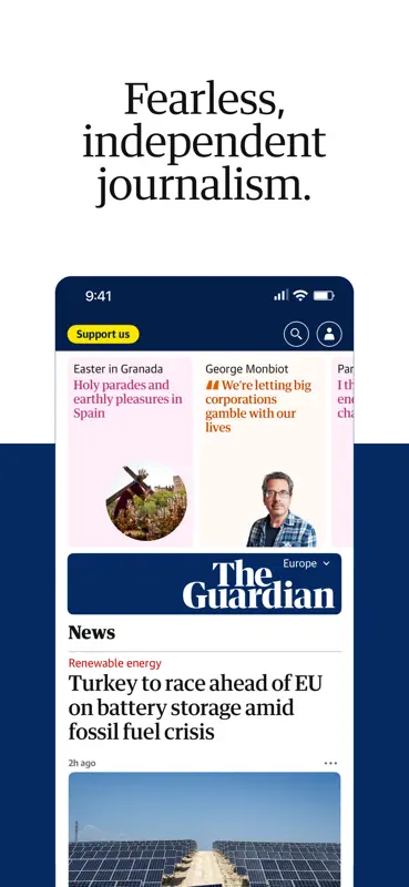 The Guardian - US & World News screenshot 1 of 7