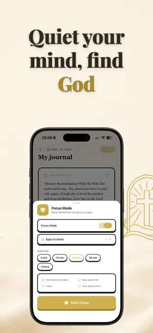 Chapelize: Bible & Focus Mode screenshot 2