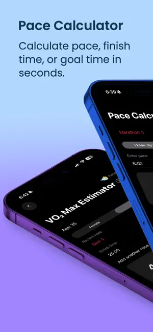 Race Pace: Running Calculators screenshot 1