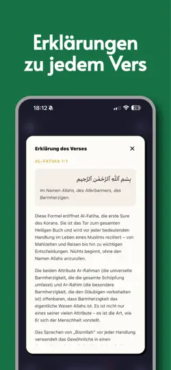 Screenshot von Furqan: Koran & Tafsir auf dem iPhone 4