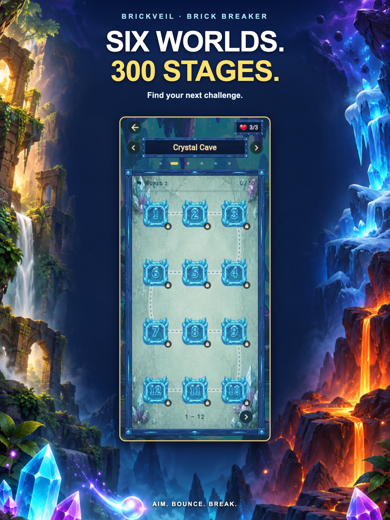Screenshot 8 of Brickveil: Brick Breaker