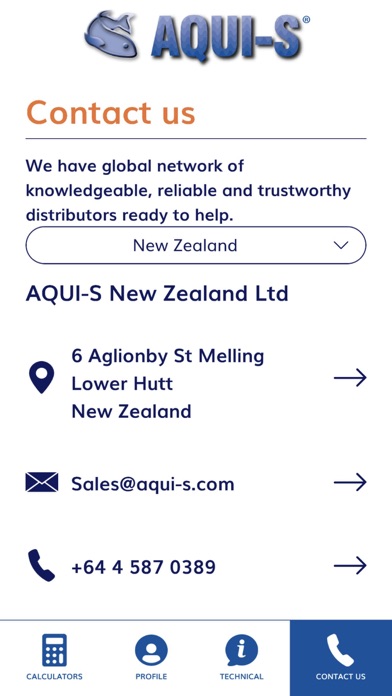 AQUI-S® Screenshot