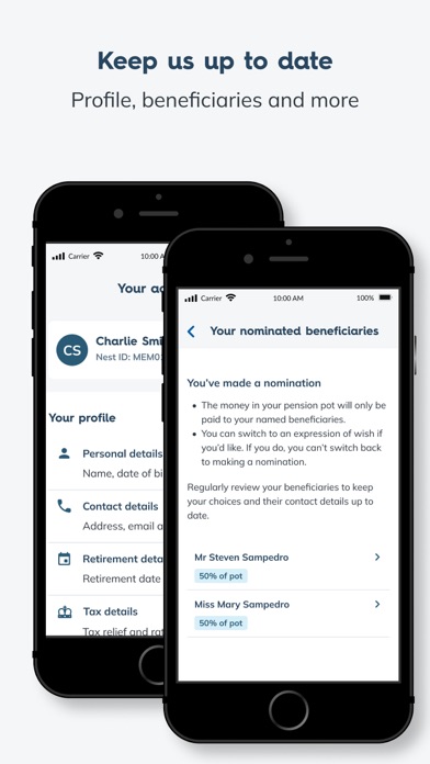 Nest Pensions Screenshot