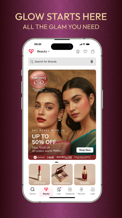 Tata CLiQ Fashion Shopping Screenshot