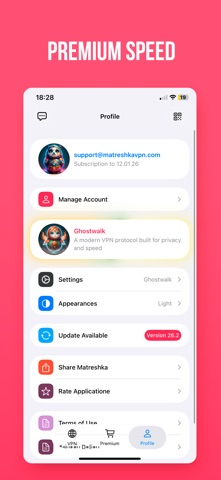 VPN Matreshka:Private internet Screenshot 3 of 4