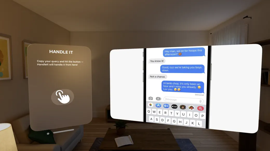 Screenshot #1 pour Handleit AI