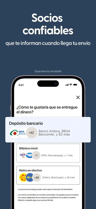 Envía dinero con Remitly screenshot 7 of 8