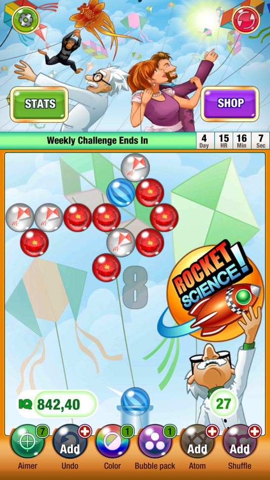 #2. Bubbles IQ (iOS) By: Namida Diamond Factory Oy
