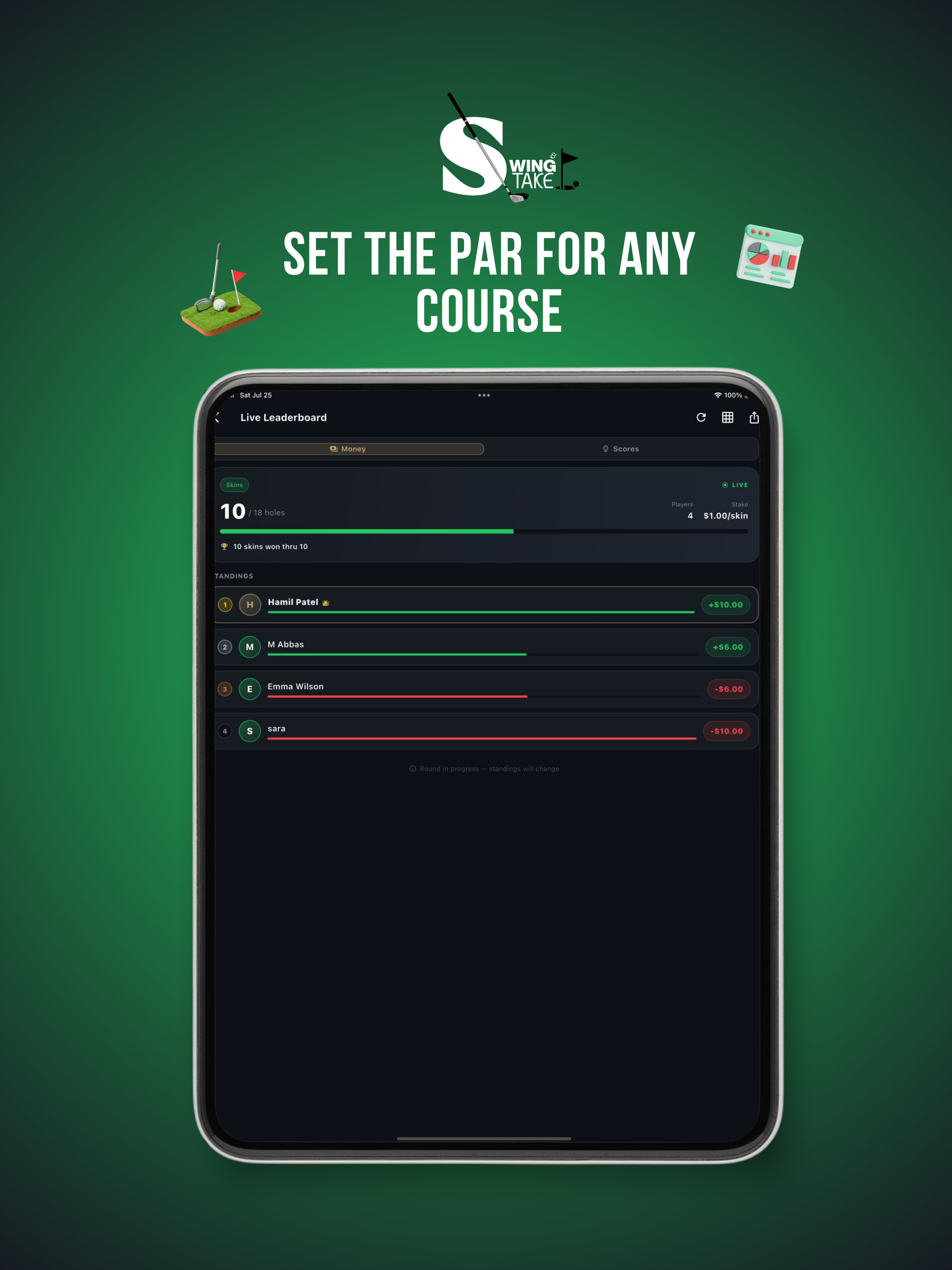 Swing & Stake: Golf Bets screenshot 14