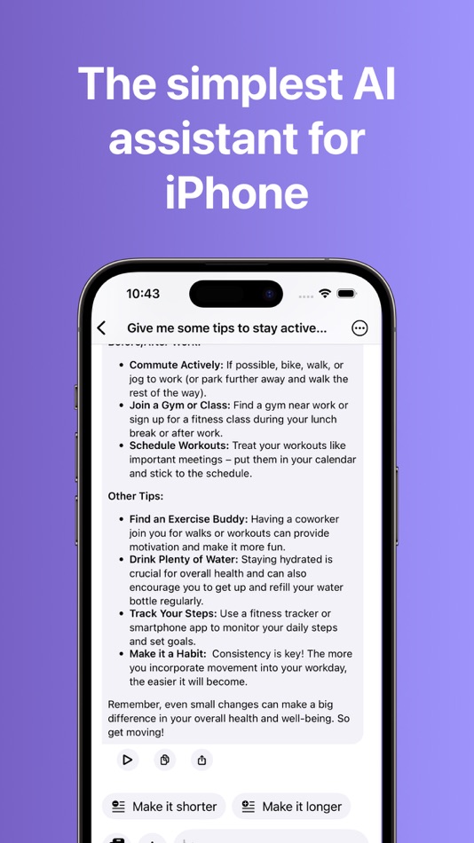 #2. TellMe - The simple AI (macOS) Podle: NOERDEN