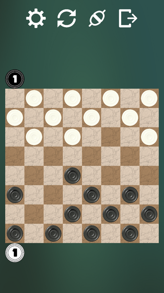 #1. Connect&Play - Checkers (iOS) By: Roman Schauenberg