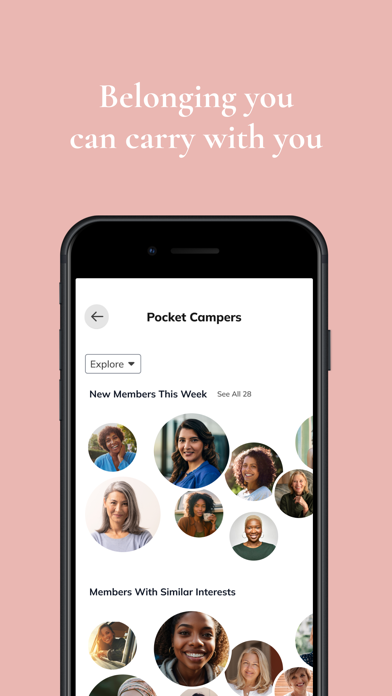 Camp Château iPhone screenshot 5 - Social Networking app