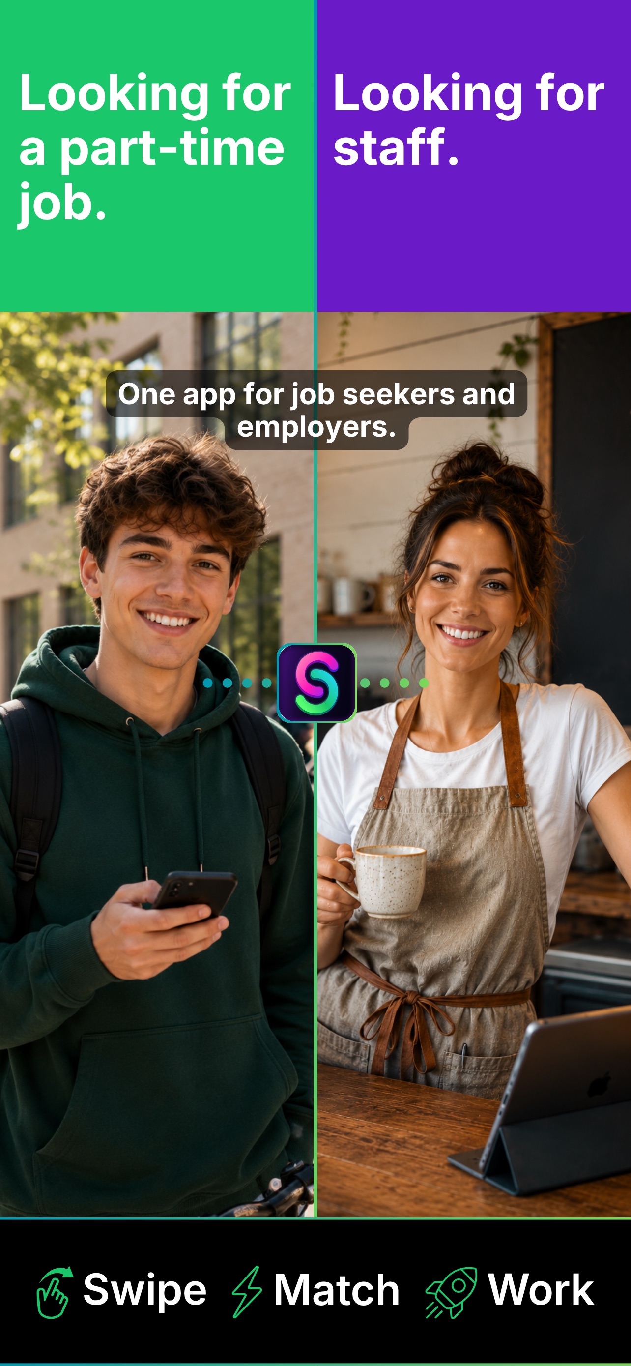 Screenshot 1 of Staffando: Jobs & Staff