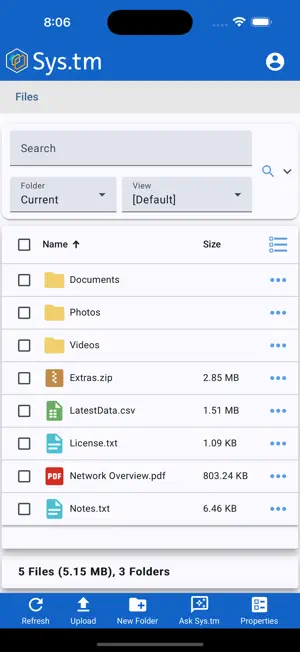 Sys.tm screenshot 1