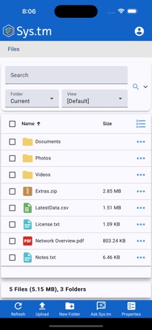 Sys.tm screenshot