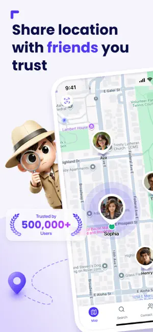 SnapLo: Location Sharing screenshot 1