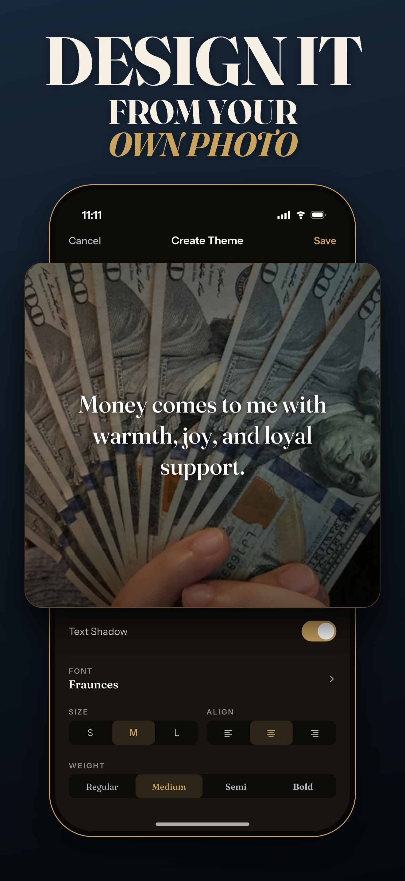 Wealthy: Money Affirmations screenshot 8