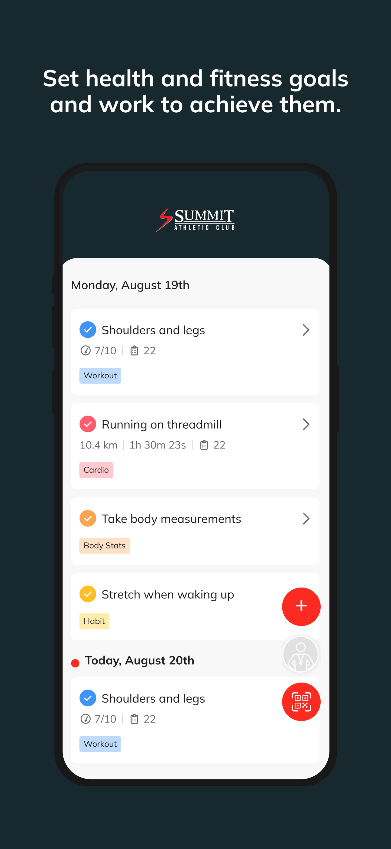 Summit Athletic Club screenshot 4