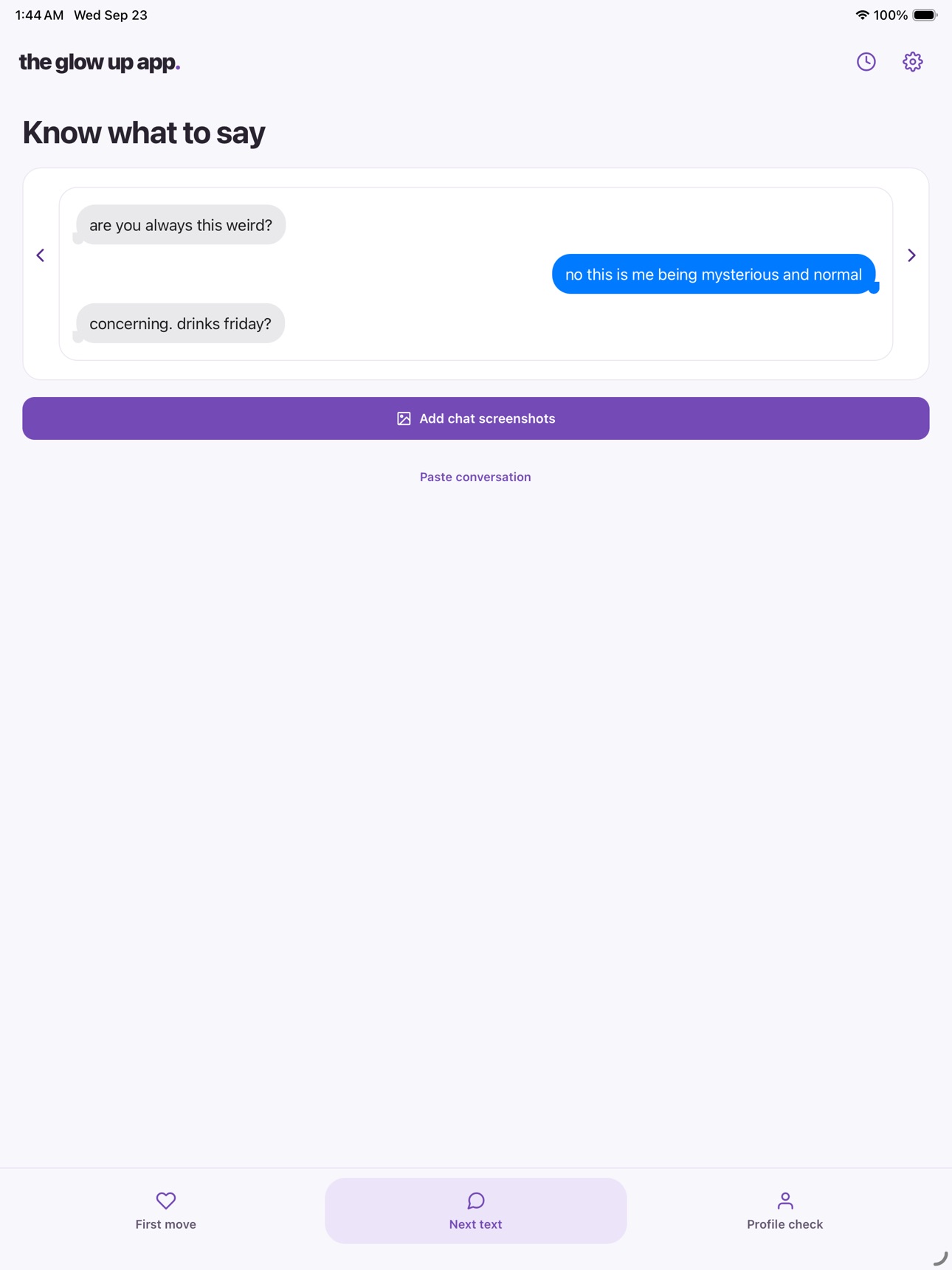 Screenshot 5 of The Glow Up App