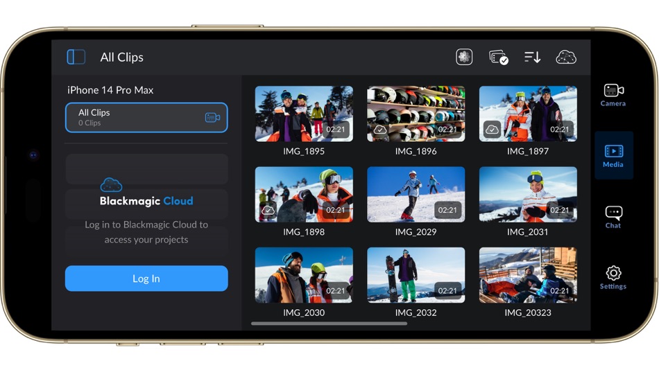 #5. Blackmagic Camera (iOS) 由: Blackmagic Design Inc