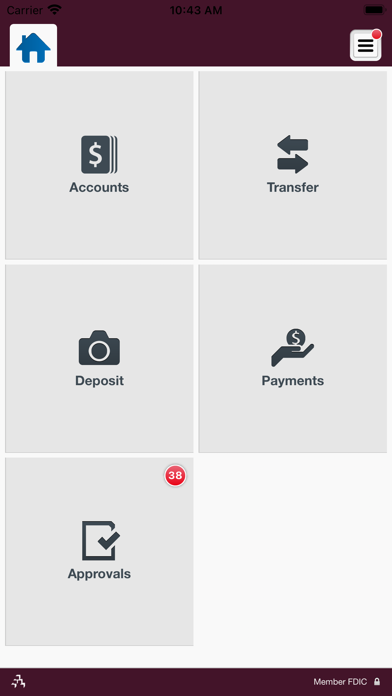 Adams Bank & Trust Business Screenshot