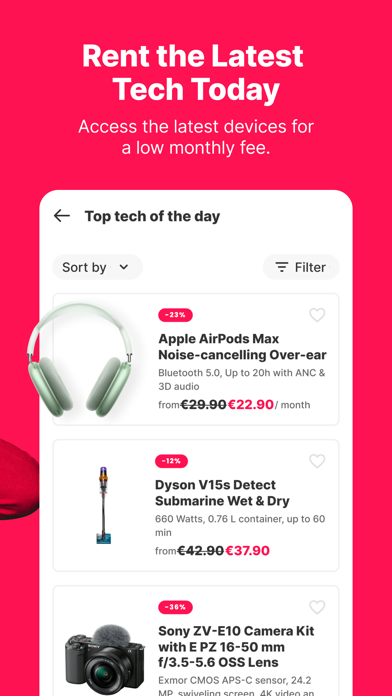 Grover – rent tech flexibly screenshot