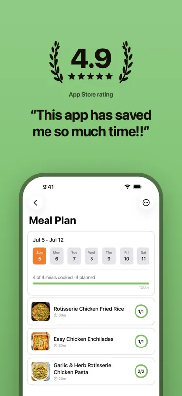 Peel: Recipe Saver & Meal Plan screenshot 9 of 9