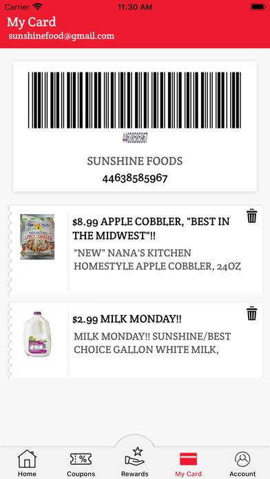 Sunshine Foods Screenshot
