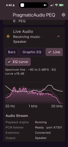 Pragmatic Audio PEQ screenshot 3