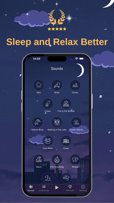 Nature Sleeping Sounds Screenshot