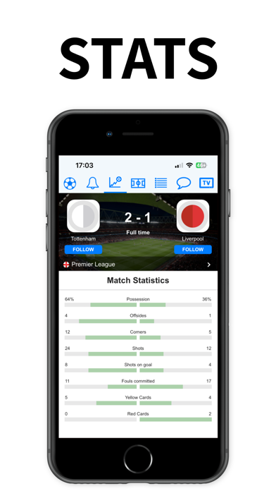 Soccer Scores Screenshot