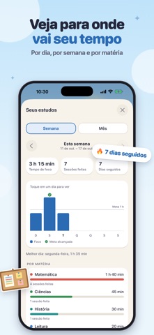 Nela: Pomodoro para Estudar skærmbillede 6