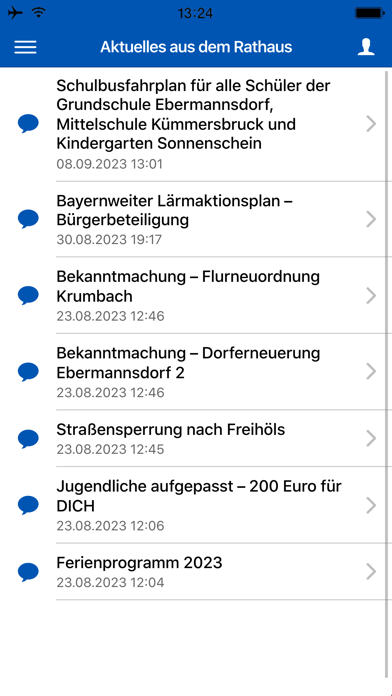 Gemeinde Ebermannsdorf Screenshot