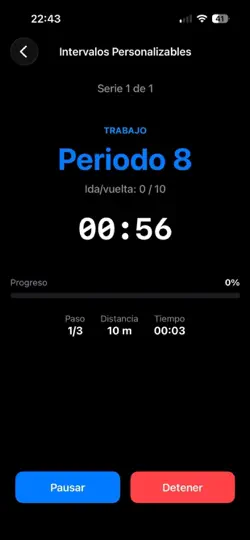 Captura de pantalla de La Navette en iPhone 3