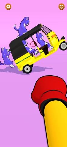Smash Hero - Cat Punching Game iPhone screenshot